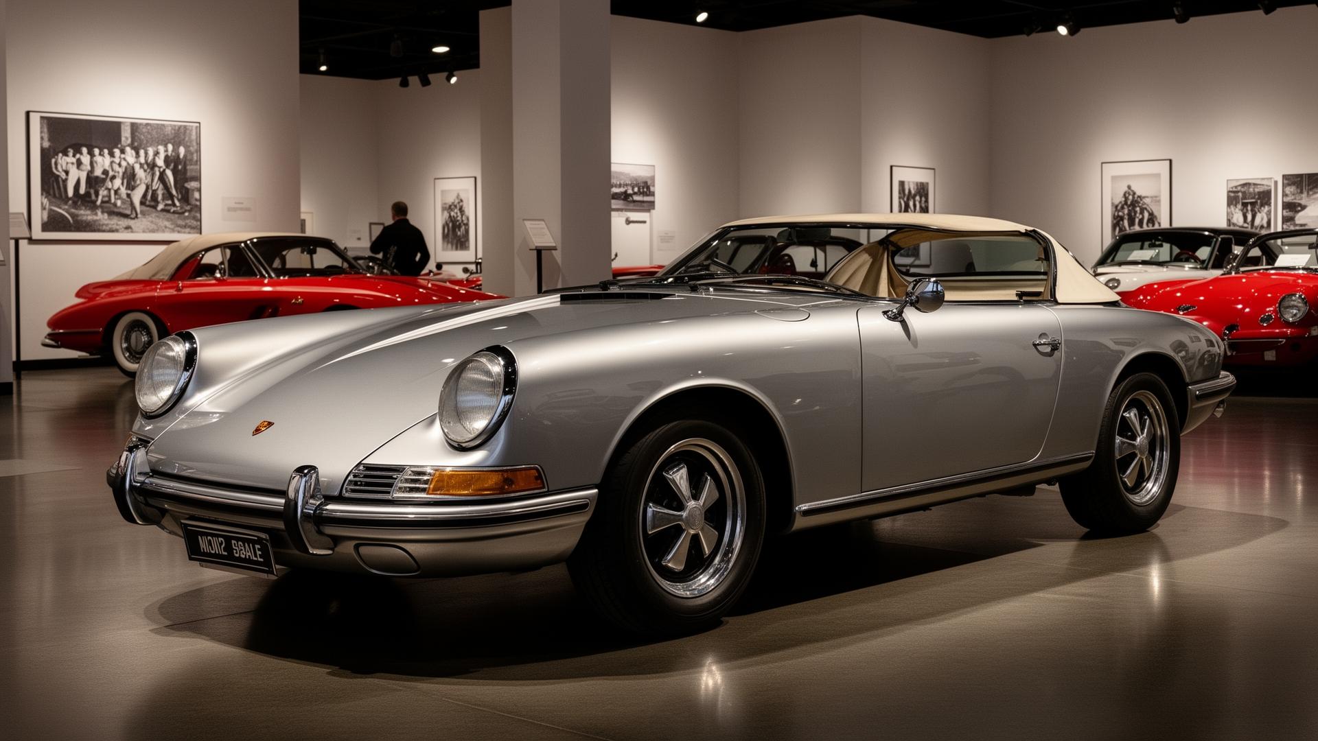 Collector car prepared for sale with professional detailing