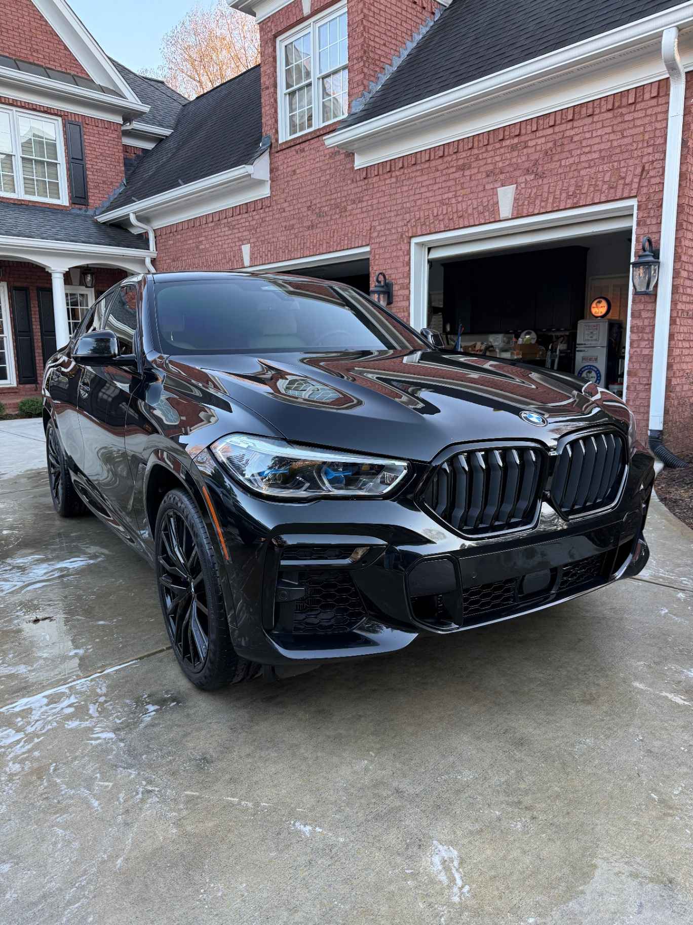 Black BMW X6 detailed by 833 Auto Spa