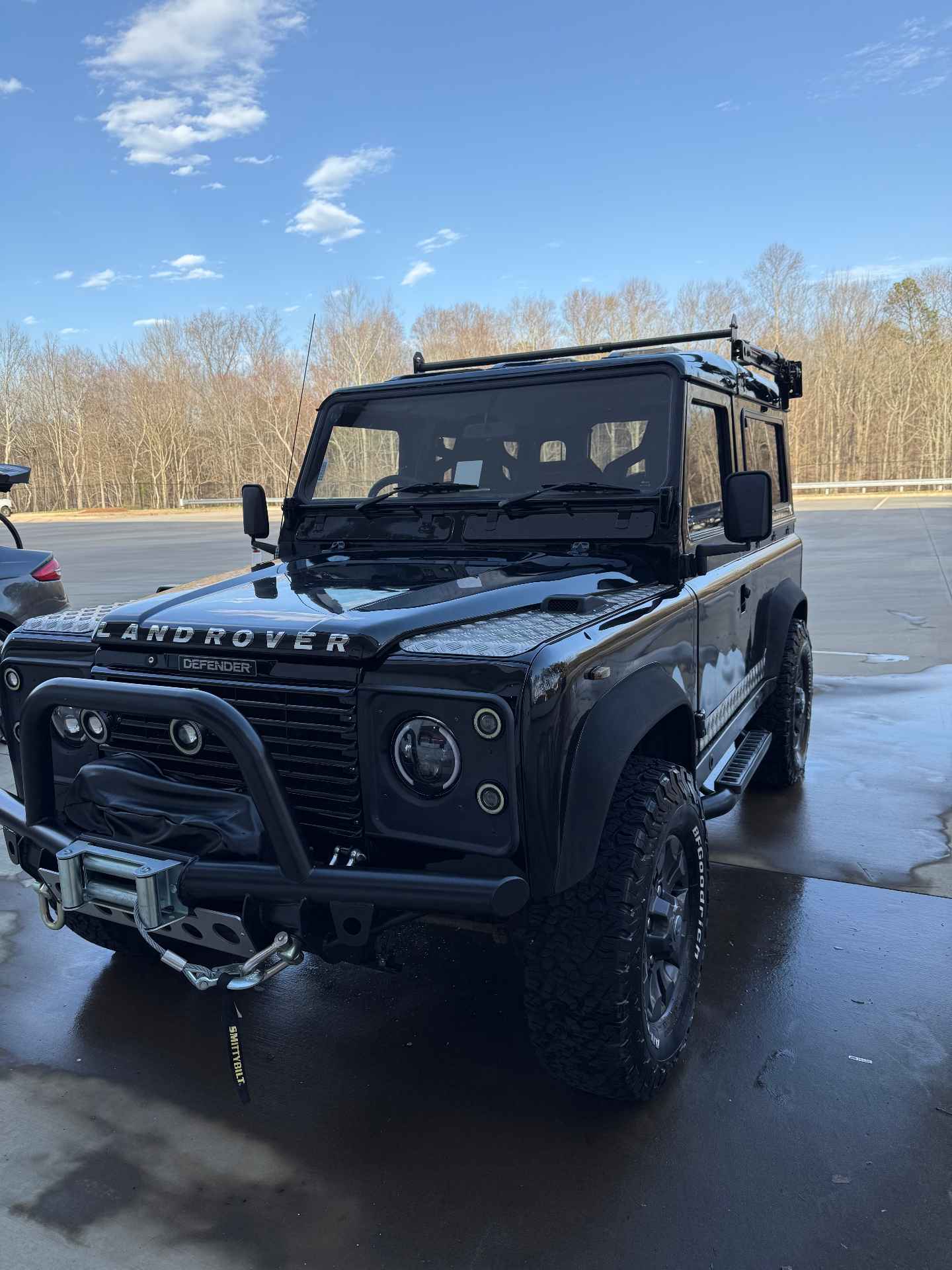 Land Rover Defender coated by 833 Auto Spa
